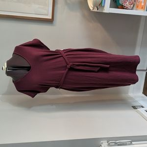 Burgundy Sweater Dress